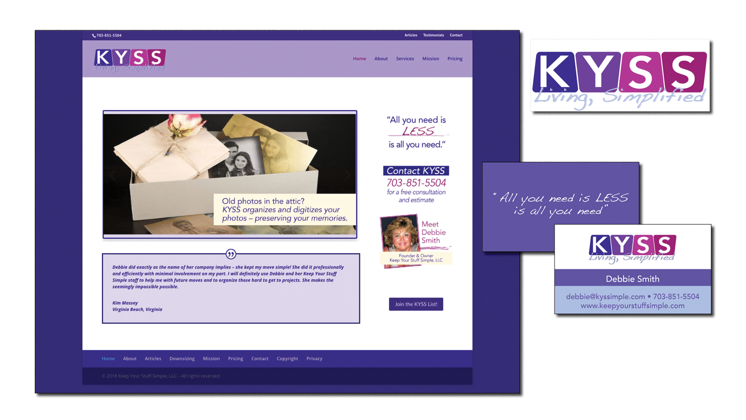 KYSS Identity & Website